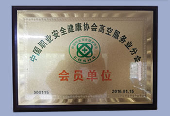 中国职业安全健康协会高空服务业分会会员单位
